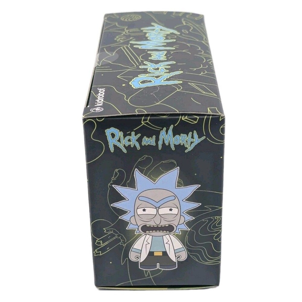 Kidrobot Rick and Morty Vinyl Mini Figures 2 Pack Rick Sanchez Morty Smith New - Picture 5 of 7